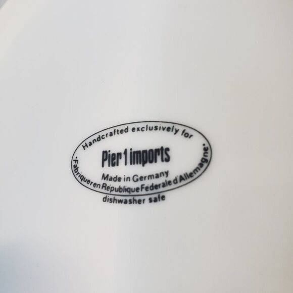 CUTE Pier 1 One Imports Porcelain Nostalgic Children Plates Made in Germany - Picture 7 of 13